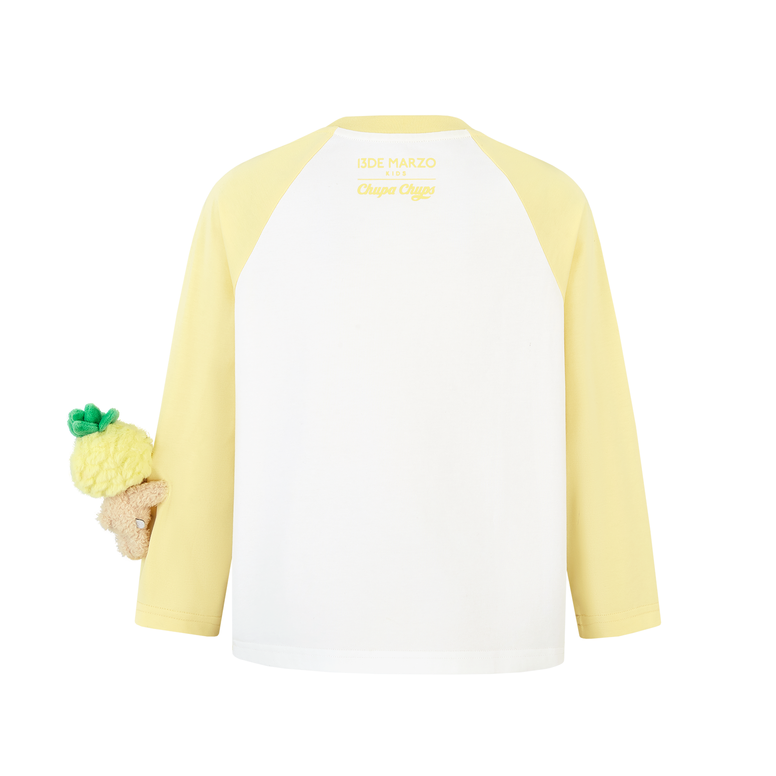 13DE MARZO BabyBear Lollipop Raglan Long Sleeve Yellow - 13DE MARZO