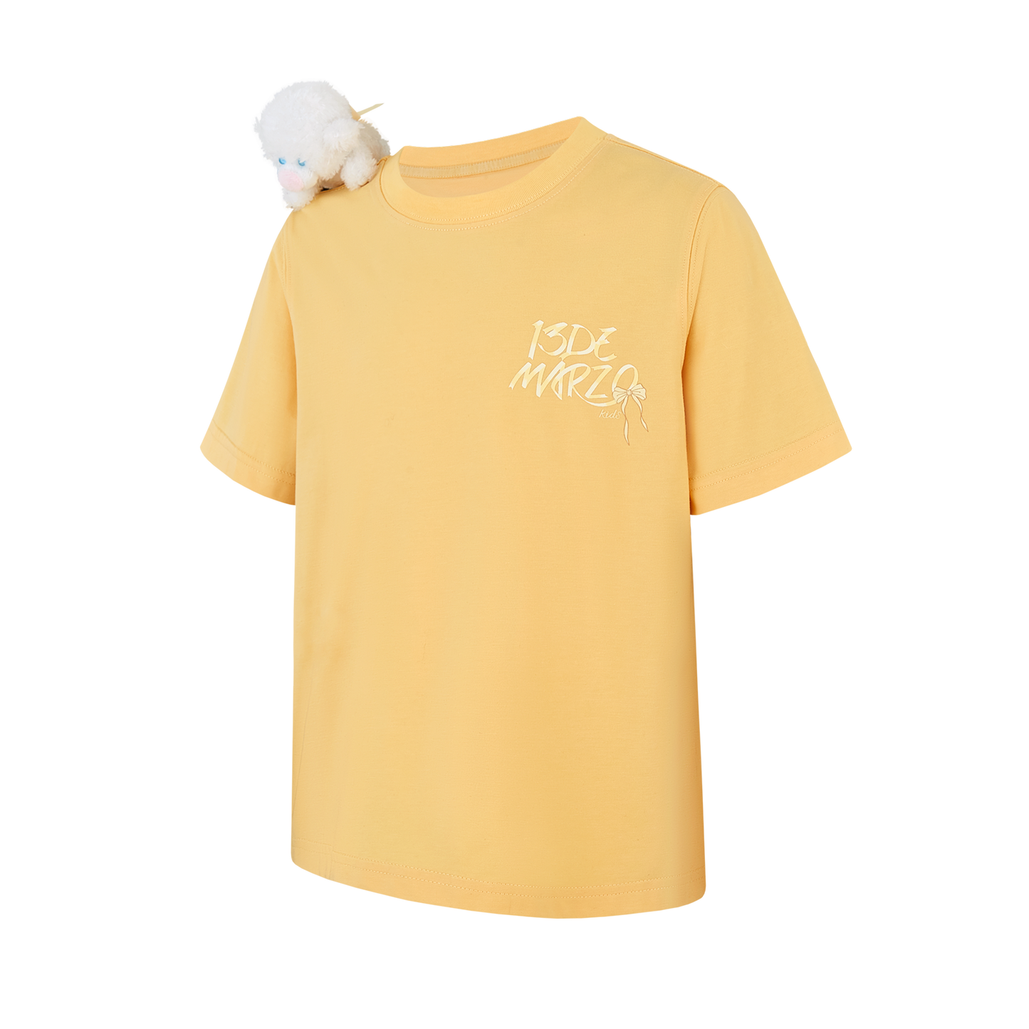 13DE MARZO BabyBear Bow T-shirt Orange
