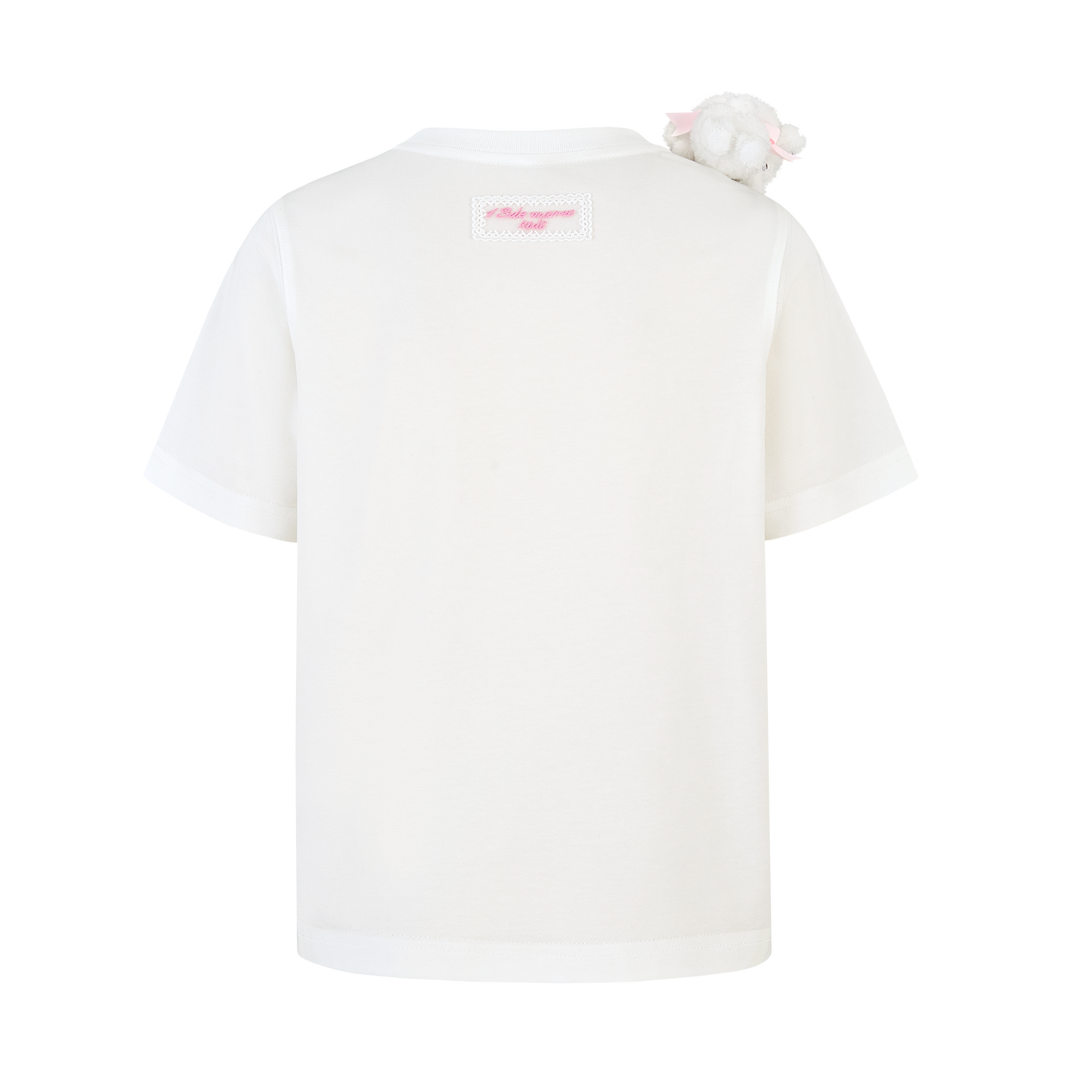 13DE MARZO BabyBear Bow T-shirt White