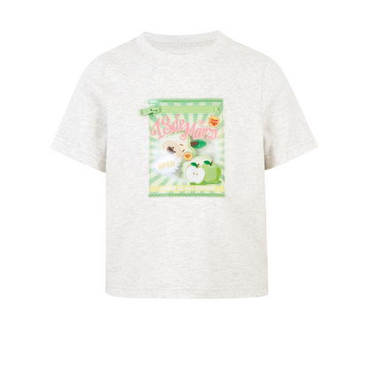 13DE MARZO BabyBear Candy Wrapper Print T-shirt Grey - 13DE MARZO