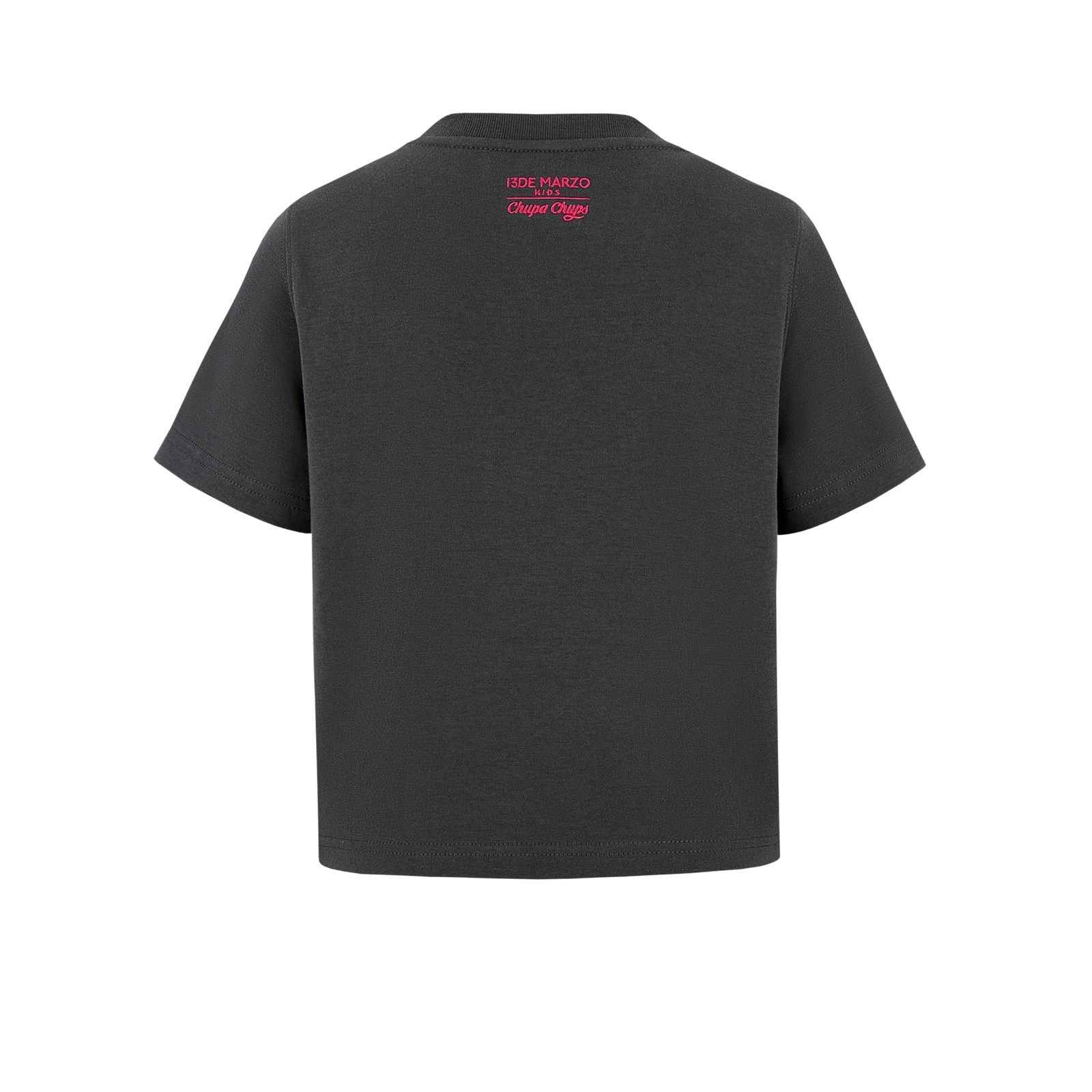 13DE MARZO BabyBear Candy Wrapper Print T-shirt Dark Gray - 13DE MARZO