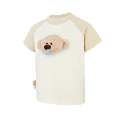 13DE MARZO BabyBear Dazed T-shirt Khaki - 13DE MARZO