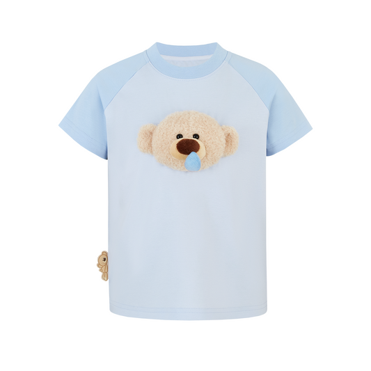 13DE MARZO BabyBear Dazed T-shirt Blue - 13DE MARZO