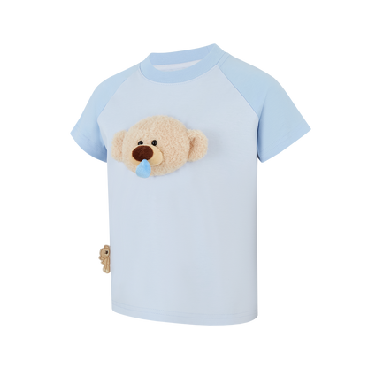13DE MARZO BabyBear Dazed T-shirt Blue - 13DE MARZO