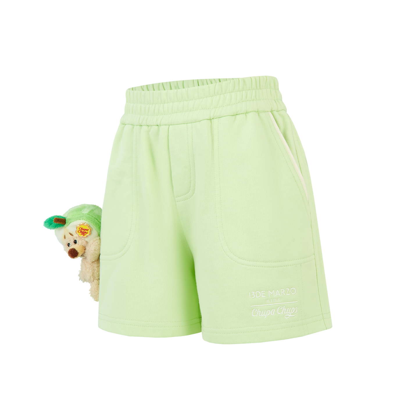 13DE MARZO BabyBear Lollipop Midlength Shorts Green - 13DE MARZO