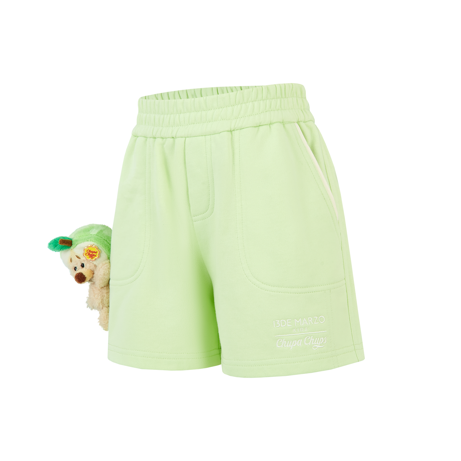 13DE MARZO BabyBear Lollipop Midlength Shorts Green - 13DE MARZO