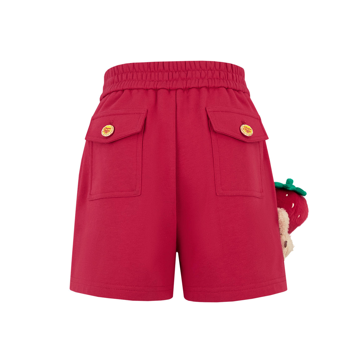 13DE MARZO BabyBear Lollipop Midlength Shorts Red - 13DE MARZO