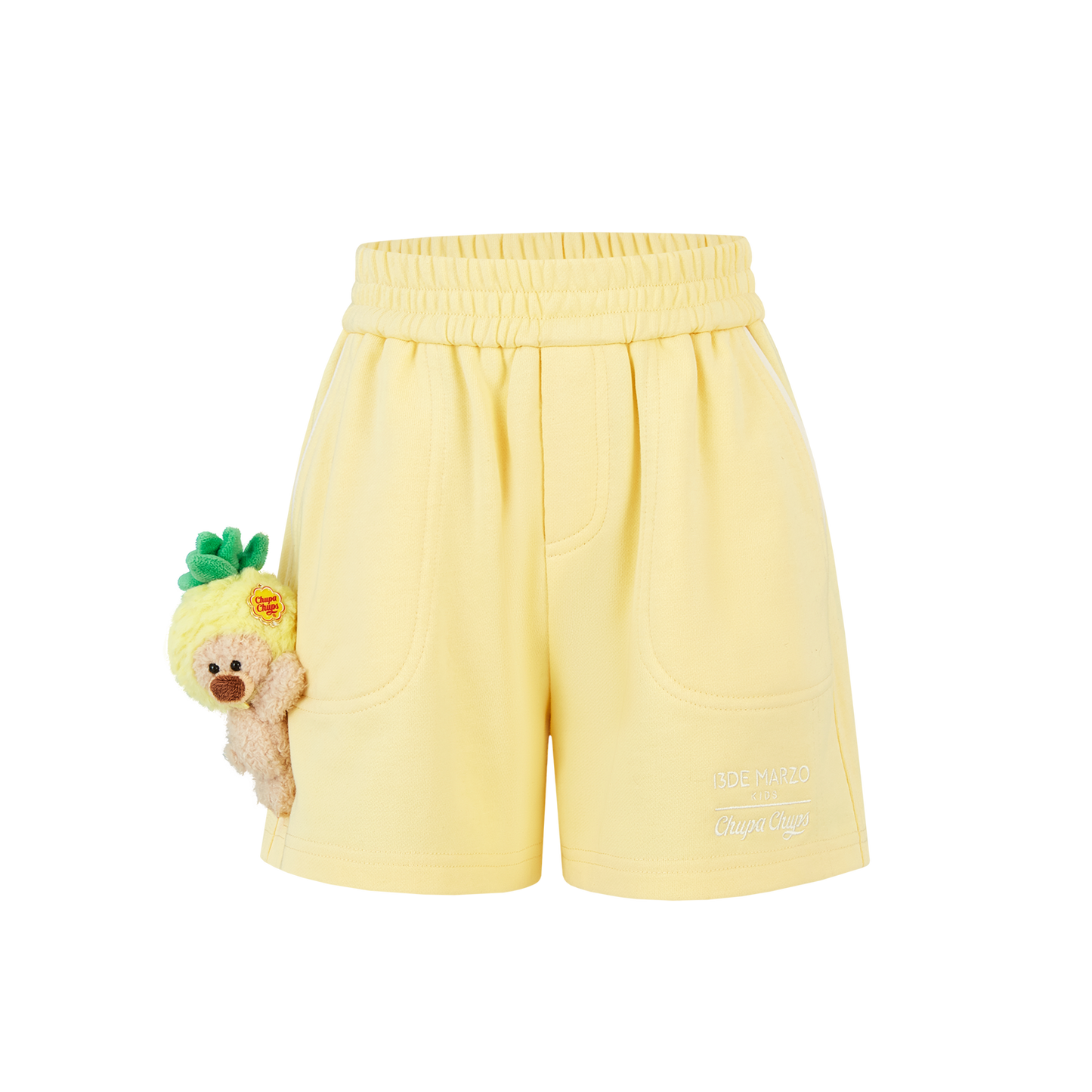 13DE MARZO BabyBear Lollipop Midlength Shorts Yellow - 13DE MARZO