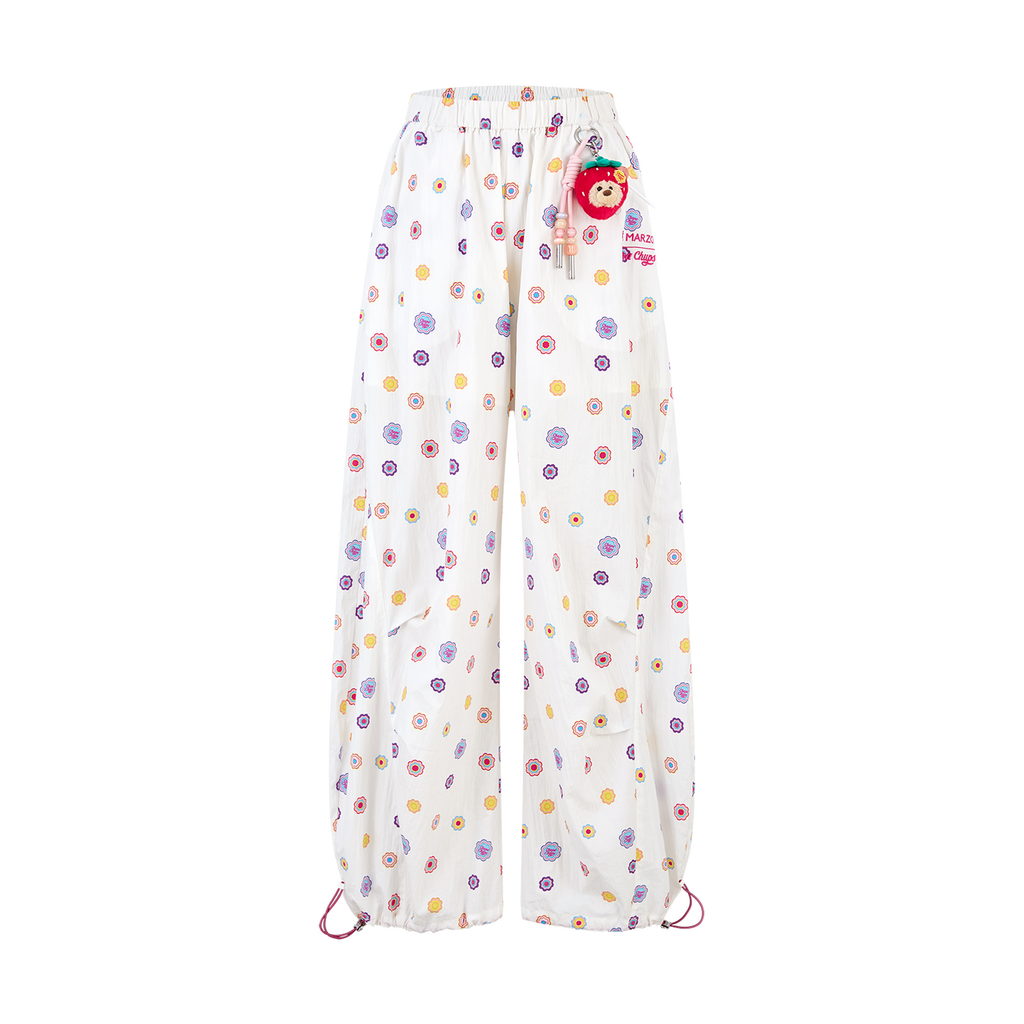 13DE MARZO All-Over Print Wide-Leg Pants - 13DE MARZO