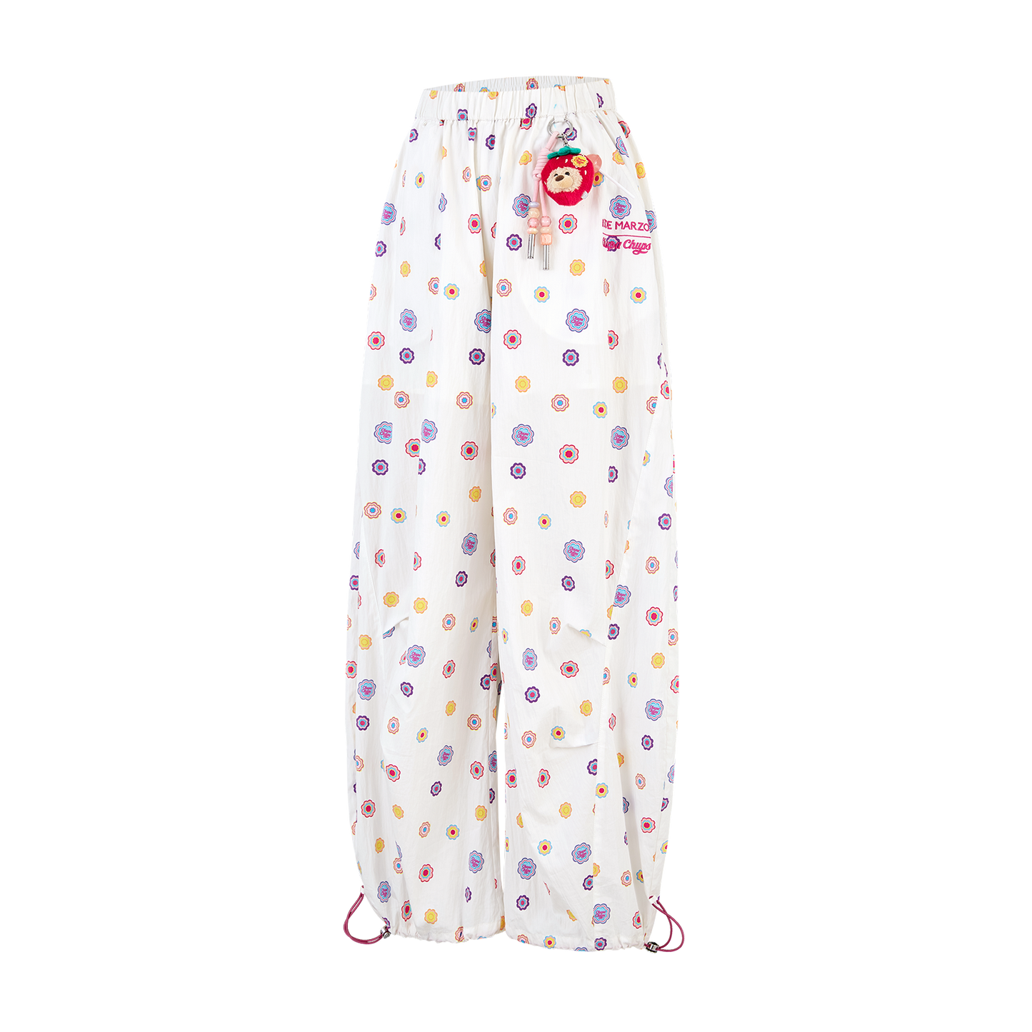 13DE MARZO All-Over Print Wide-Leg Pants - 13DE MARZO