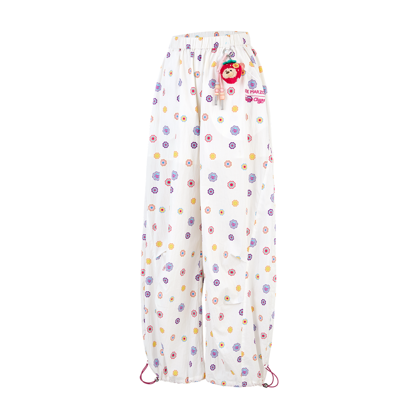 13DE MARZO All-Over Print Wide-Leg Pants - 13DE MARZO