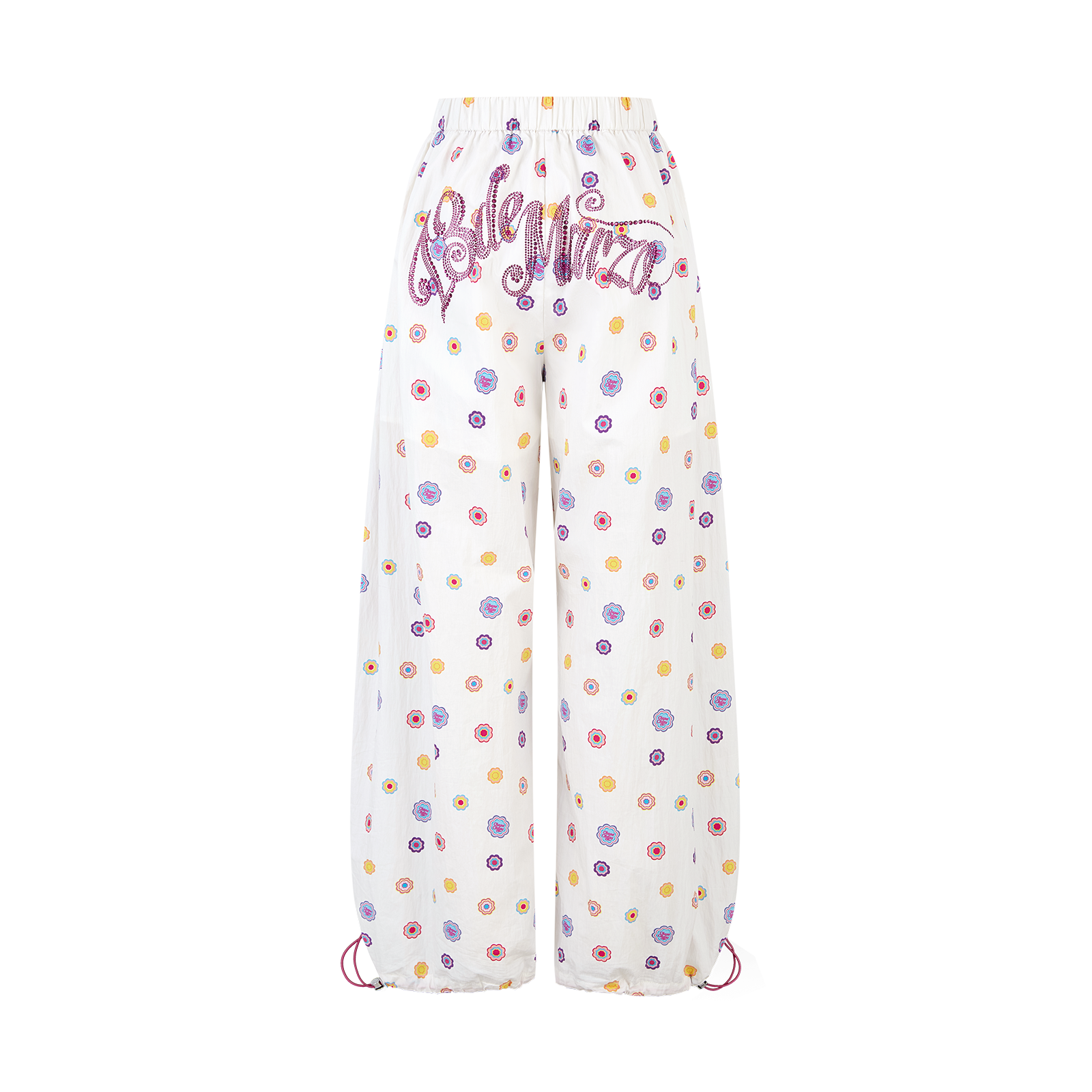 13DE MARZO All-Over Print Wide-Leg Pants - 13DE MARZO