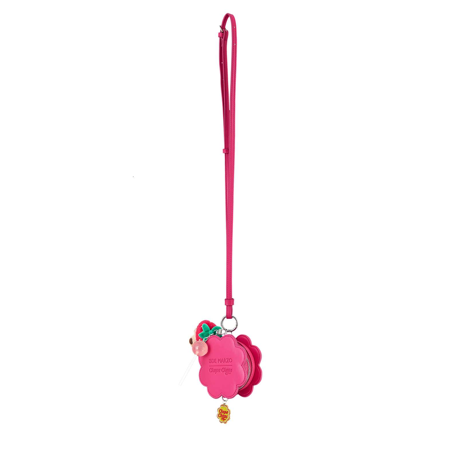 13DE MARZO Neckband Earphone Case Rose Red - 13DE MARZO