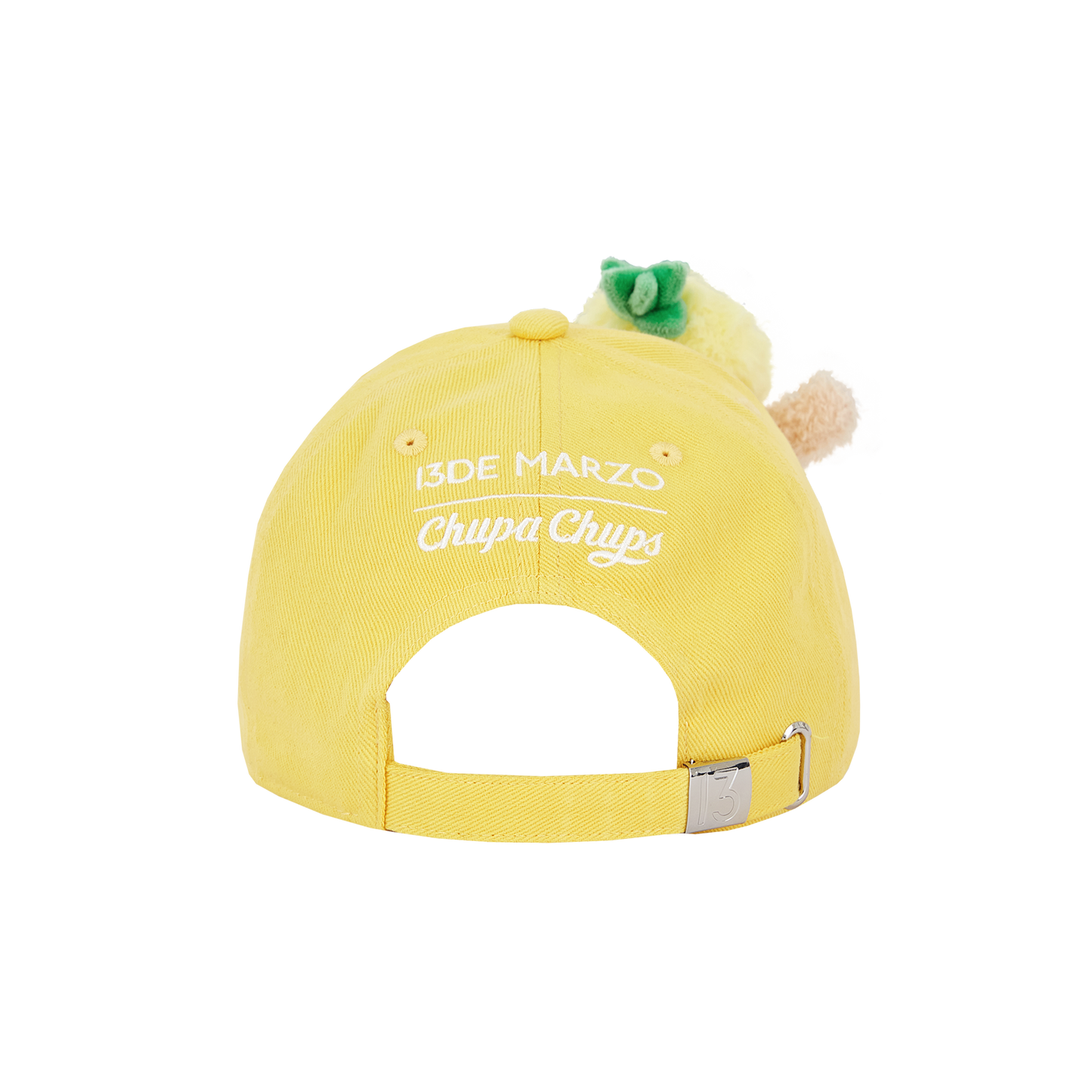 13DE MARZO Lollipop Bear Baseball Cap Yellow - 13DE MARZO