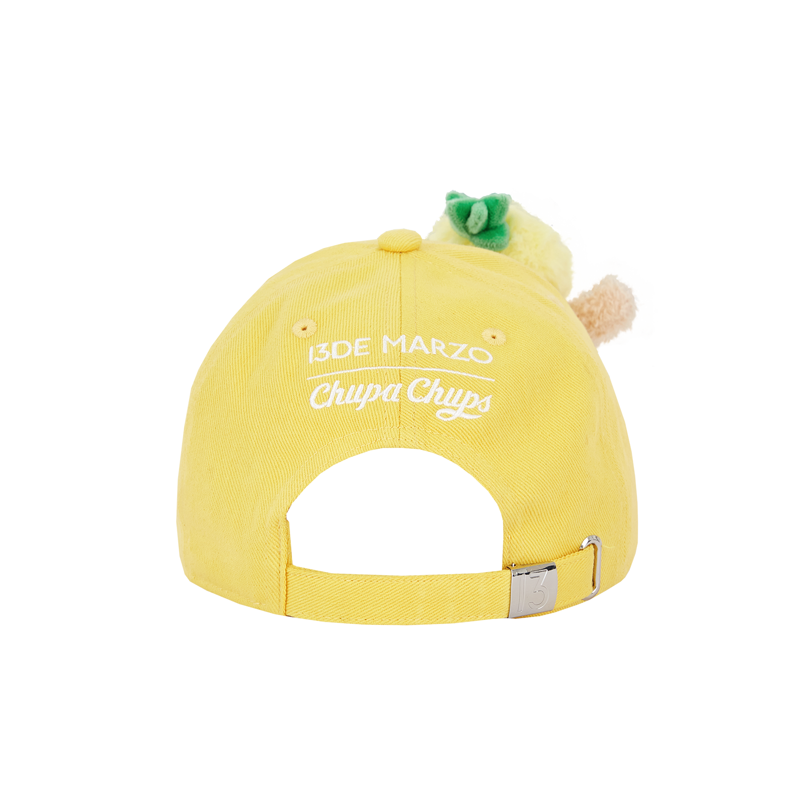 13DE MARZO Lollipop Bear Baseball Cap Yellow - 13DE MARZO