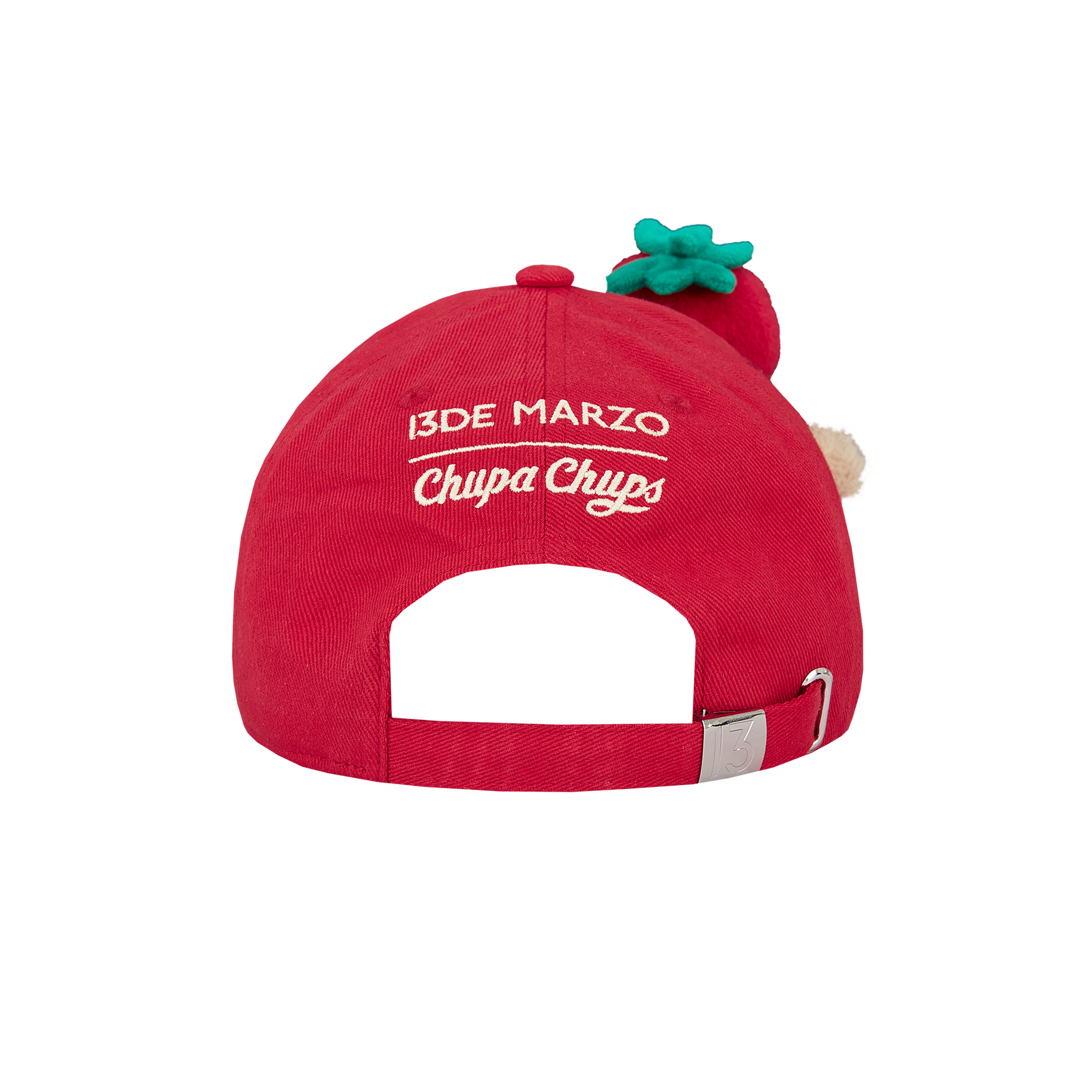 13DE MARZO Lollipop Bear Baseball Cap Red - 13DE MARZO