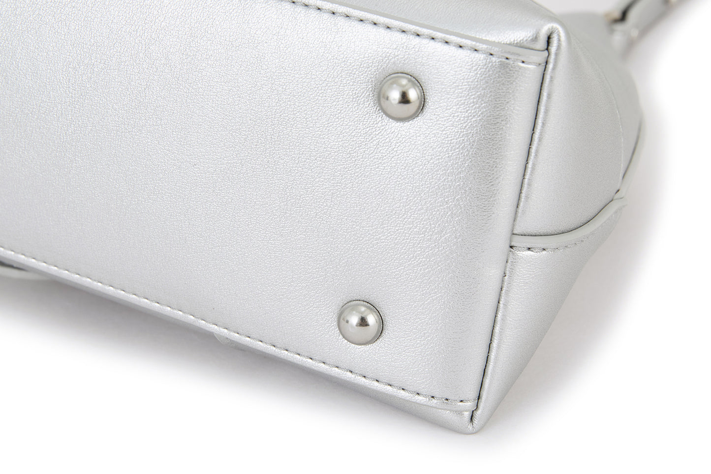 13DE MARZO Lollipop Chain Underarm Bag Silver - 13DE MARZO