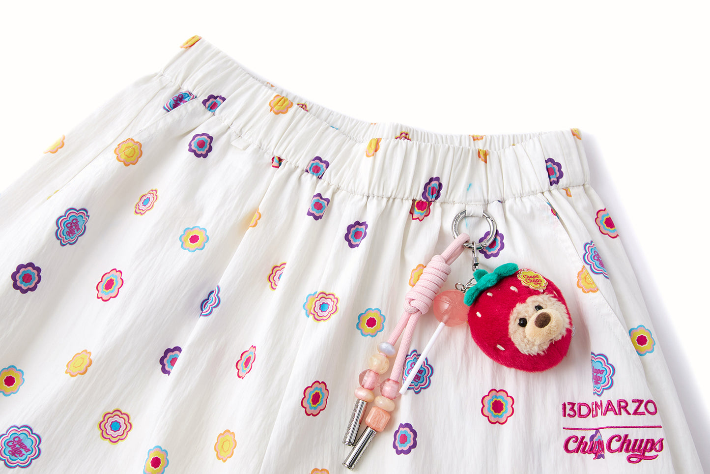 13DE MARZO All-Over Print Wide-Leg Pants - 13DE MARZO