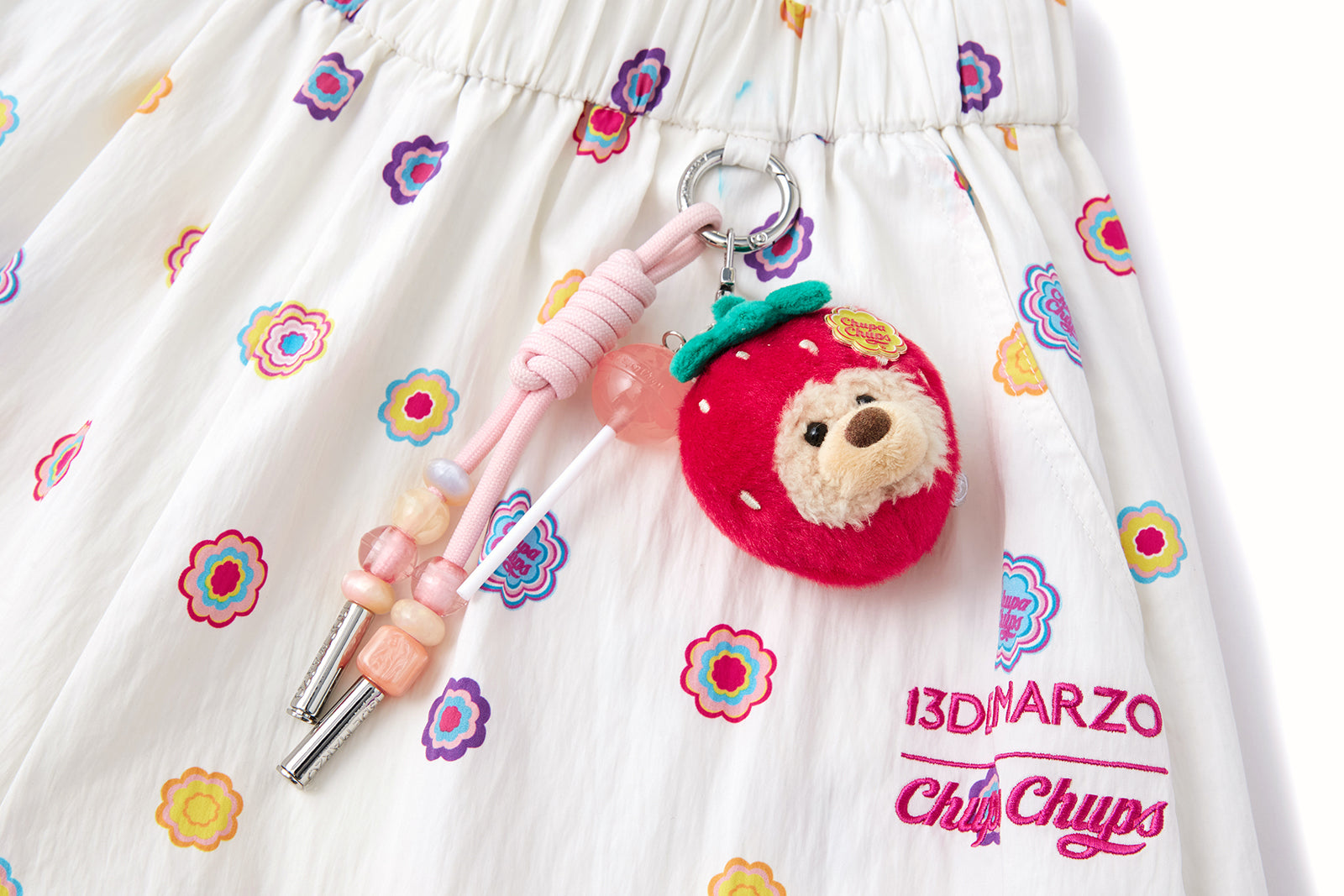 13DE MARZO All-Over Print Wide-Leg Pants - 13DE MARZO