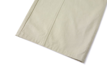 13DE MARZO Curved-Hem Cargo Pants Khaki - 13DE MARZO