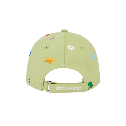 13DE MARZO Nutrition Breakfast Bear Cap Green - 13DE MARZO