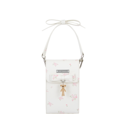 13DE MARZO All-Over Floral Print Phone Pouch