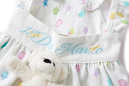 13DE MARZO Star Bear Pinafore Dress Colourful - 13DE MARZO