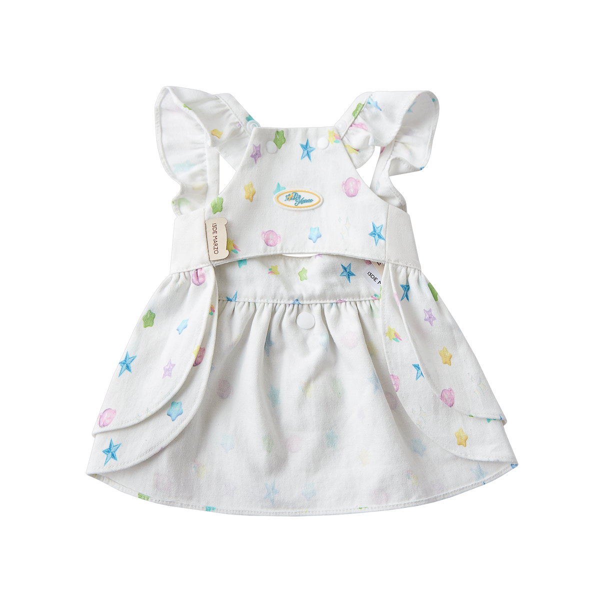13DE MARZO Star Bear Pinafore Dress Colourful - 13DE MARZO