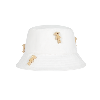 13DE MARZO Doozoo Bucket Hat White - 13DE MARZO