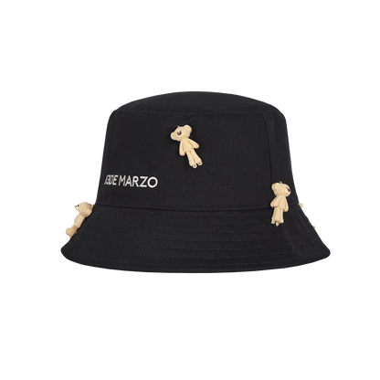 13DE MARZO Doozoo Bucket Hat Black - 13DE MARZO