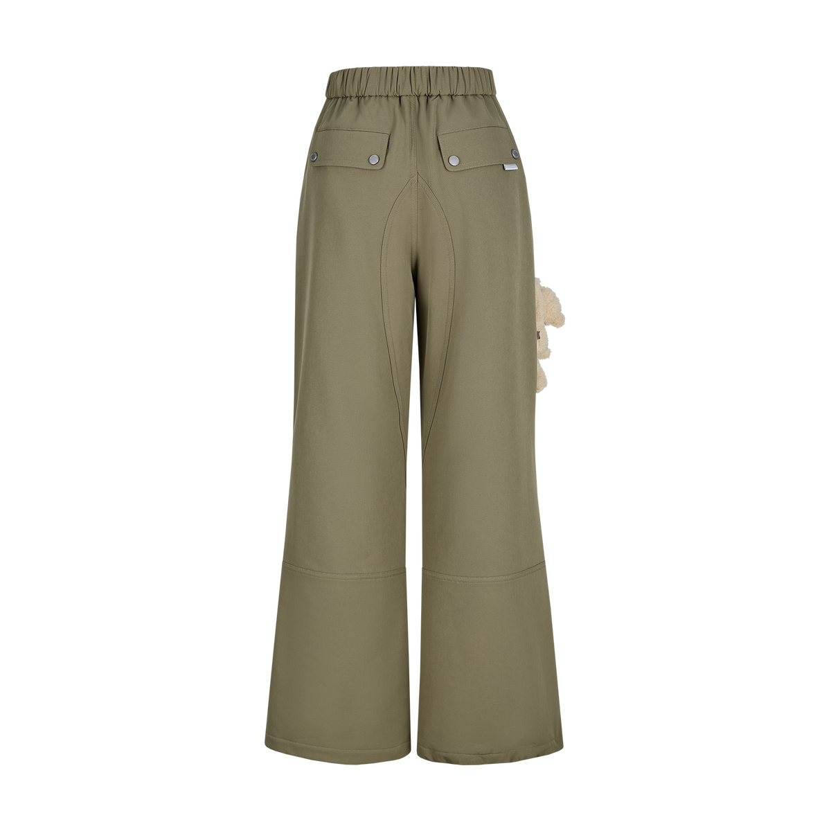 13DE MARZO Drawstring Cargo Casual Pants Green