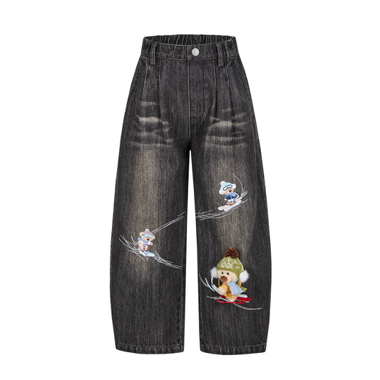 13DE MARZO Snow BabyBear Saber Jeans Black