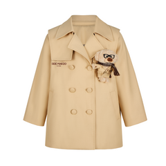 13DE MARZO BabyBear Trench Coat