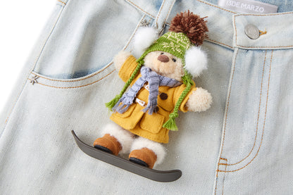 13DE MARZO Snow Bear Shimmer Jeans Grey