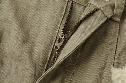 13DE MARZO Snow Bear Casual Pants Green