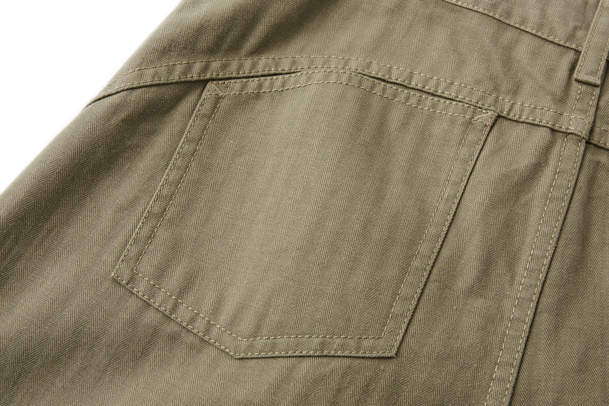 13DE MARZO Snow Bear Casual Pants Green