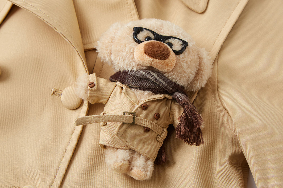 13DE MARZO BabyBear Trench Coat