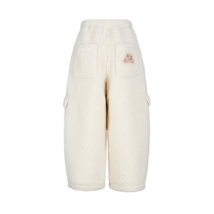 13DE MARZO Snow BabyBear Patch Sweatpants Beige