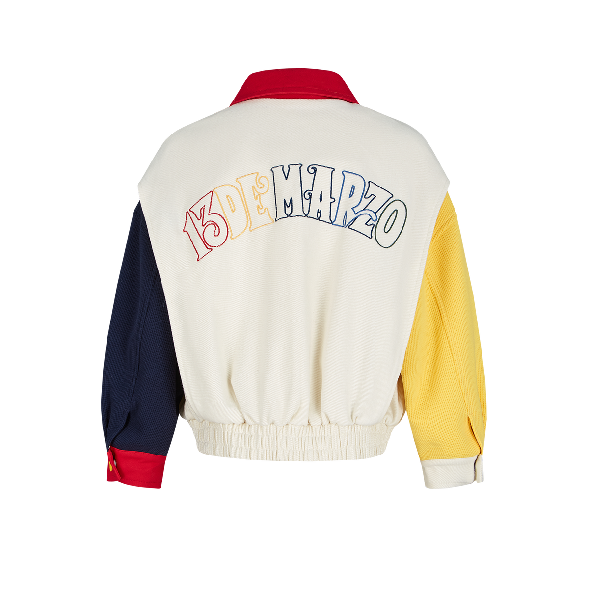 13DE MARZO BabyBear Placket Color Block Jacket