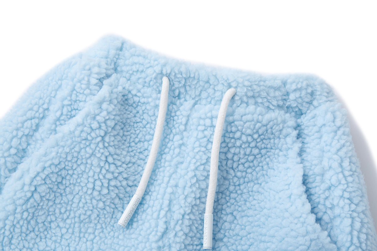 13DE MARZO Snow BabyBear Patch Sweatpants Blue