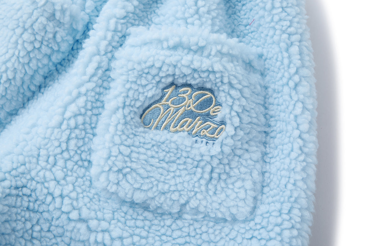 13DE MARZO Snow BabyBear Patch Sweatpants Blue