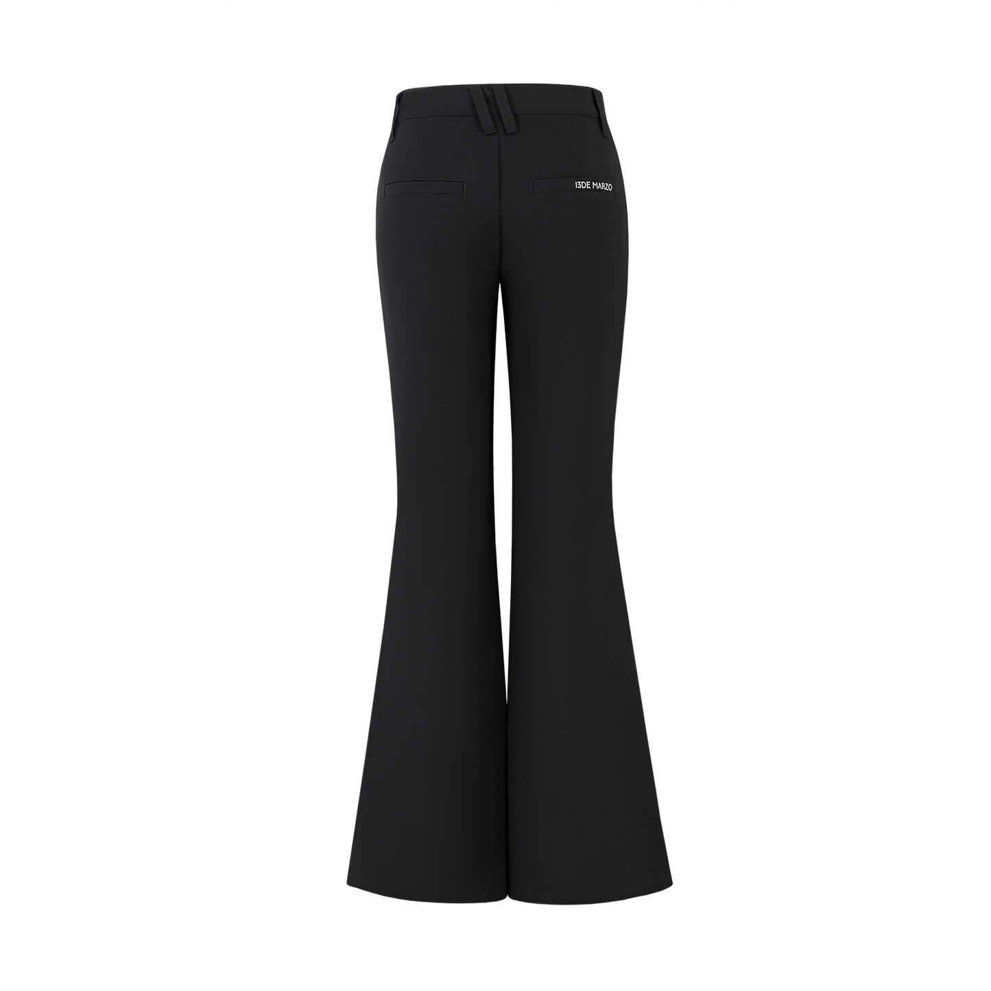 13DE MARZO Pleated Flared Trousers - 13DE MARZO