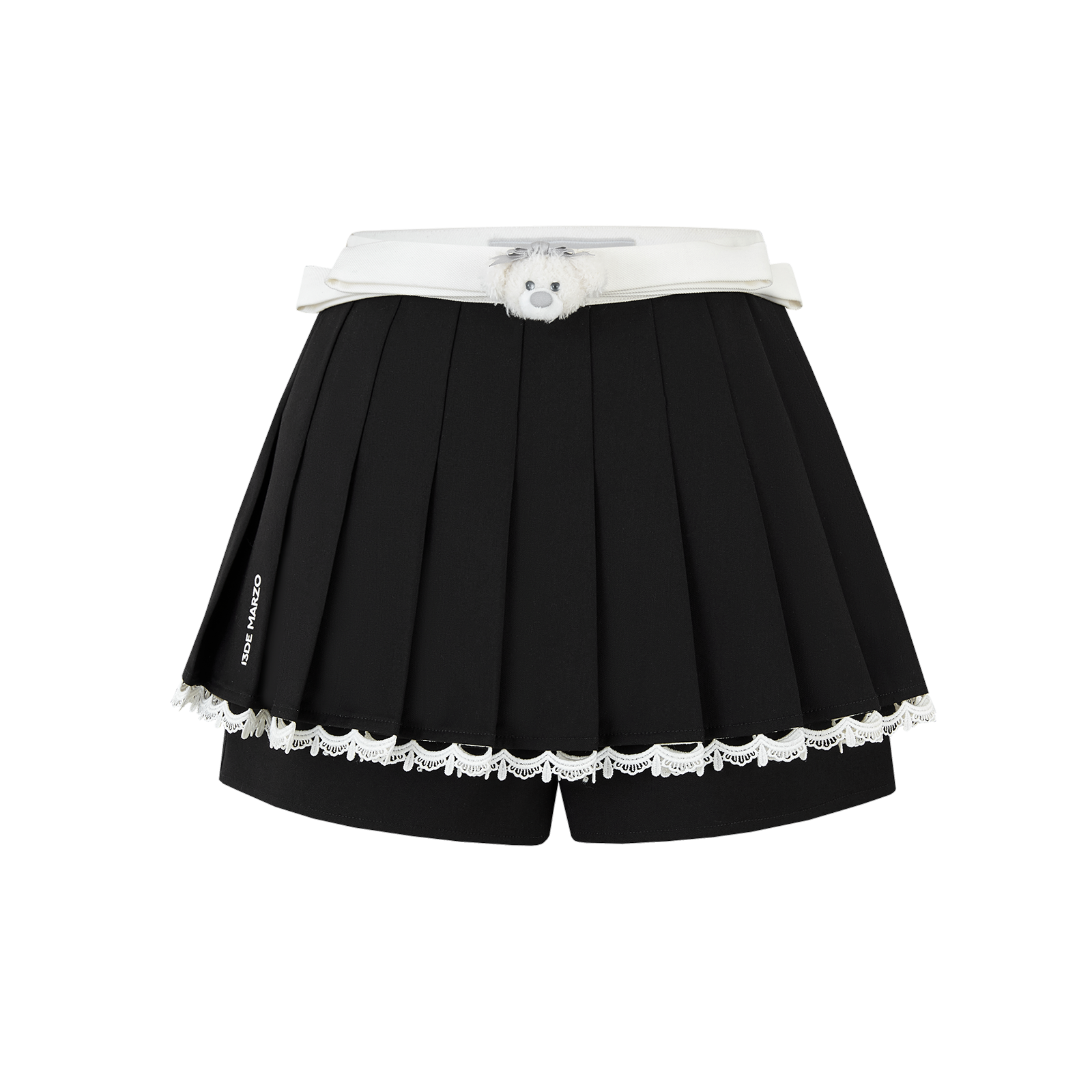 13DE MARZO Two-piece Style Pleated Skort - 13DE MARZO