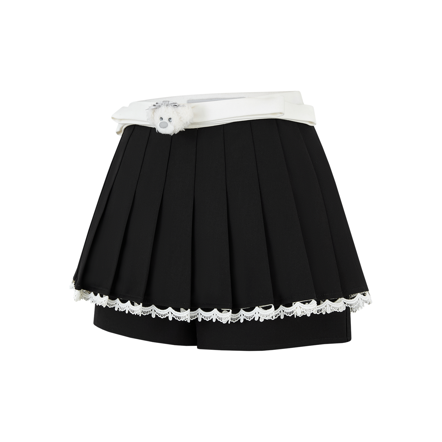 13DE MARZO Two-piece Style Pleated Skort - 13DE MARZO