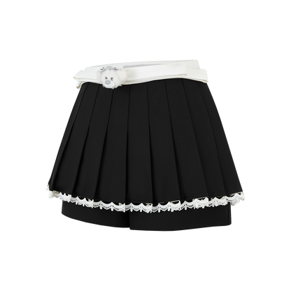 13DE MARZO Two-piece Style Pleated Skort - 13DE MARZO