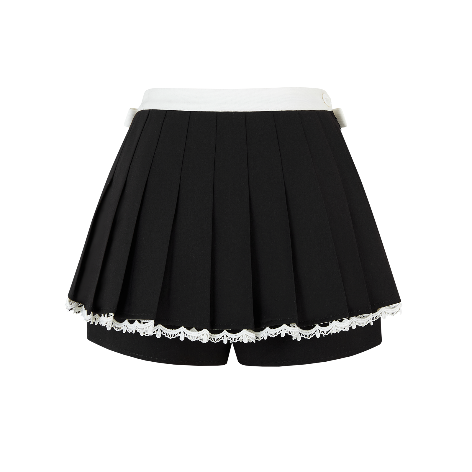 13DE MARZO Two-piece Style Pleated Skort - 13DE MARZO
