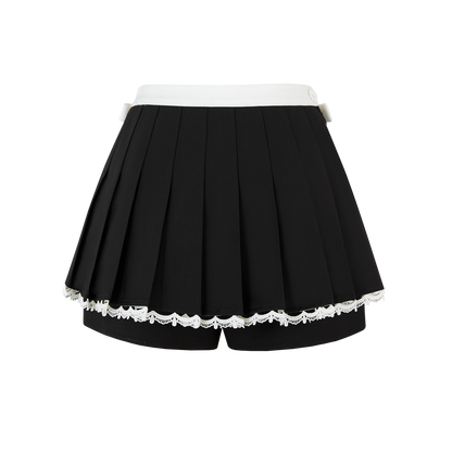 13DE MARZO Two-piece Style Pleated Skort - 13DE MARZO
