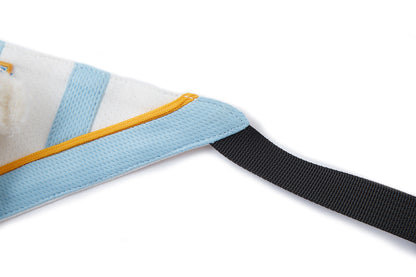 13DE MARZO Soccer Bear Pet Bib Blue