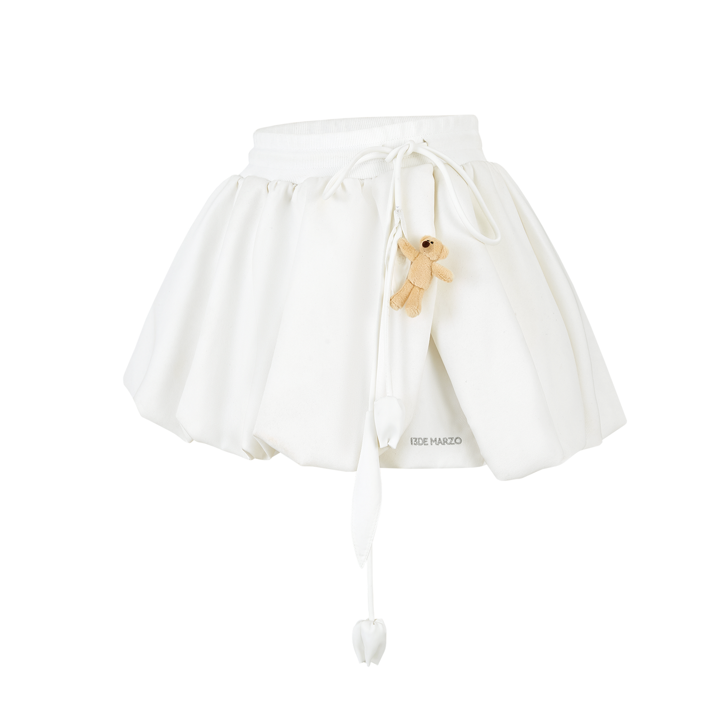 13DE MARZO Mini Bear Print Tulip Bouquet Skirt - 13DE MARZO