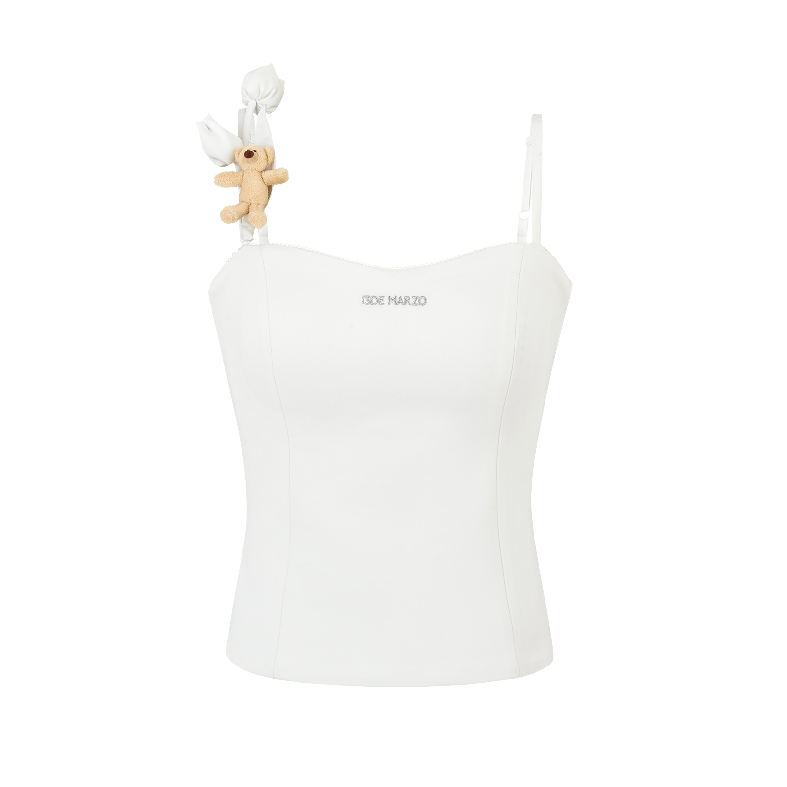 13DE MARZO Tulip Flower Strap Camisole - 13DE MARZO